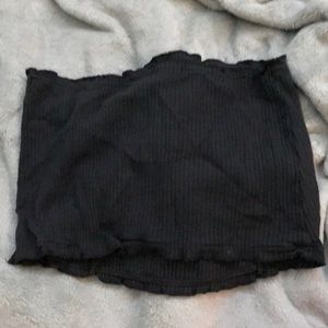 Cute black tube top